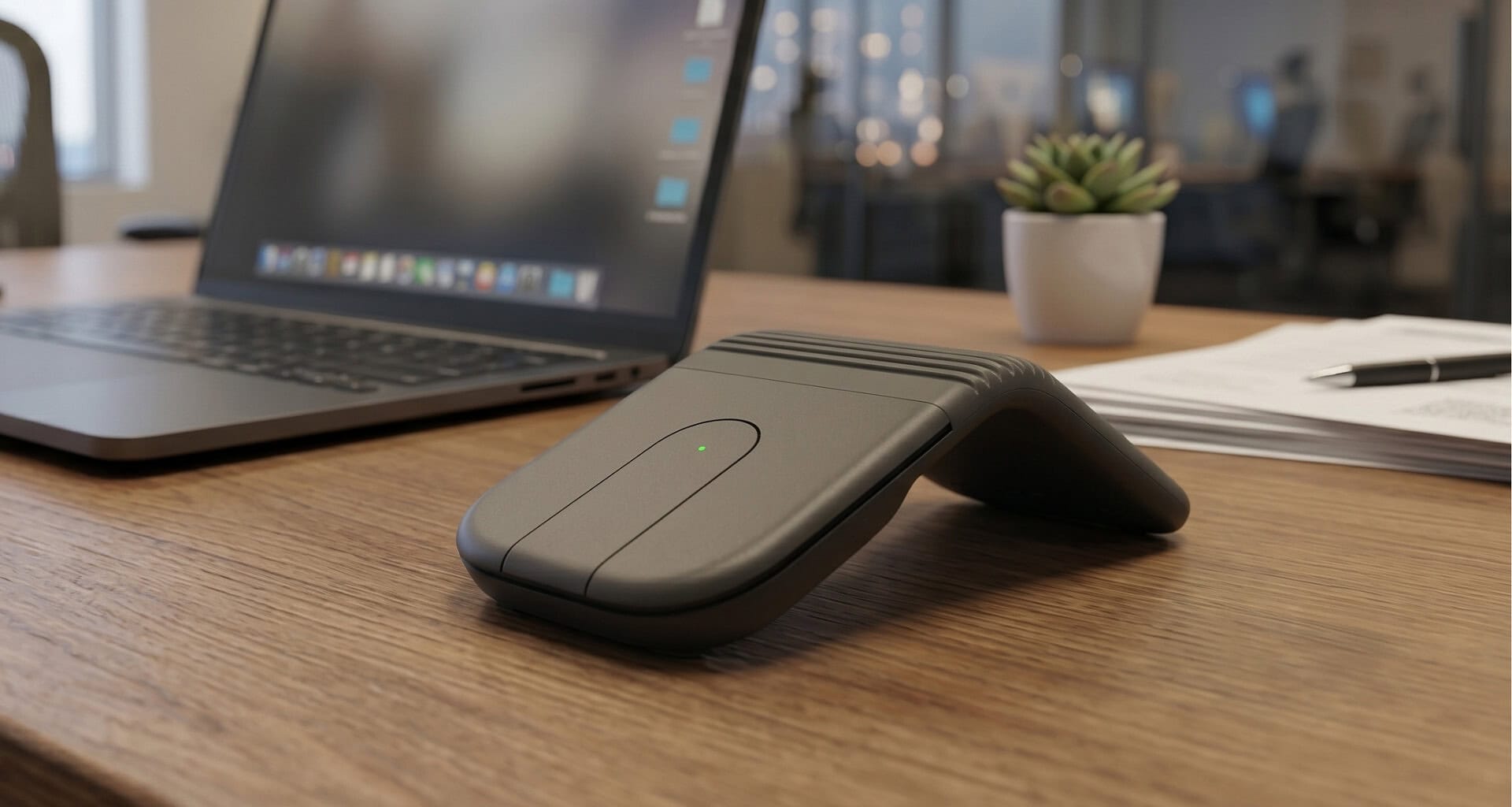 Logitech lança mobi fold, mouse dobrável ultraleve para trabalho híbrido. Disponível em 2 versões, modelo pesa apenas 79 gramas e pode ser guardado no bolso ou mochila. Conheça todos os detalhes