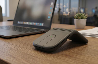 Logitech lança mobi fold, mouse dobrável ultraleve para trabalho híbrido. Disponível em 2 versões, modelo pesa apenas 79 gramas e pode ser guardado no bolso ou mochila. Conheça todos os detalhes