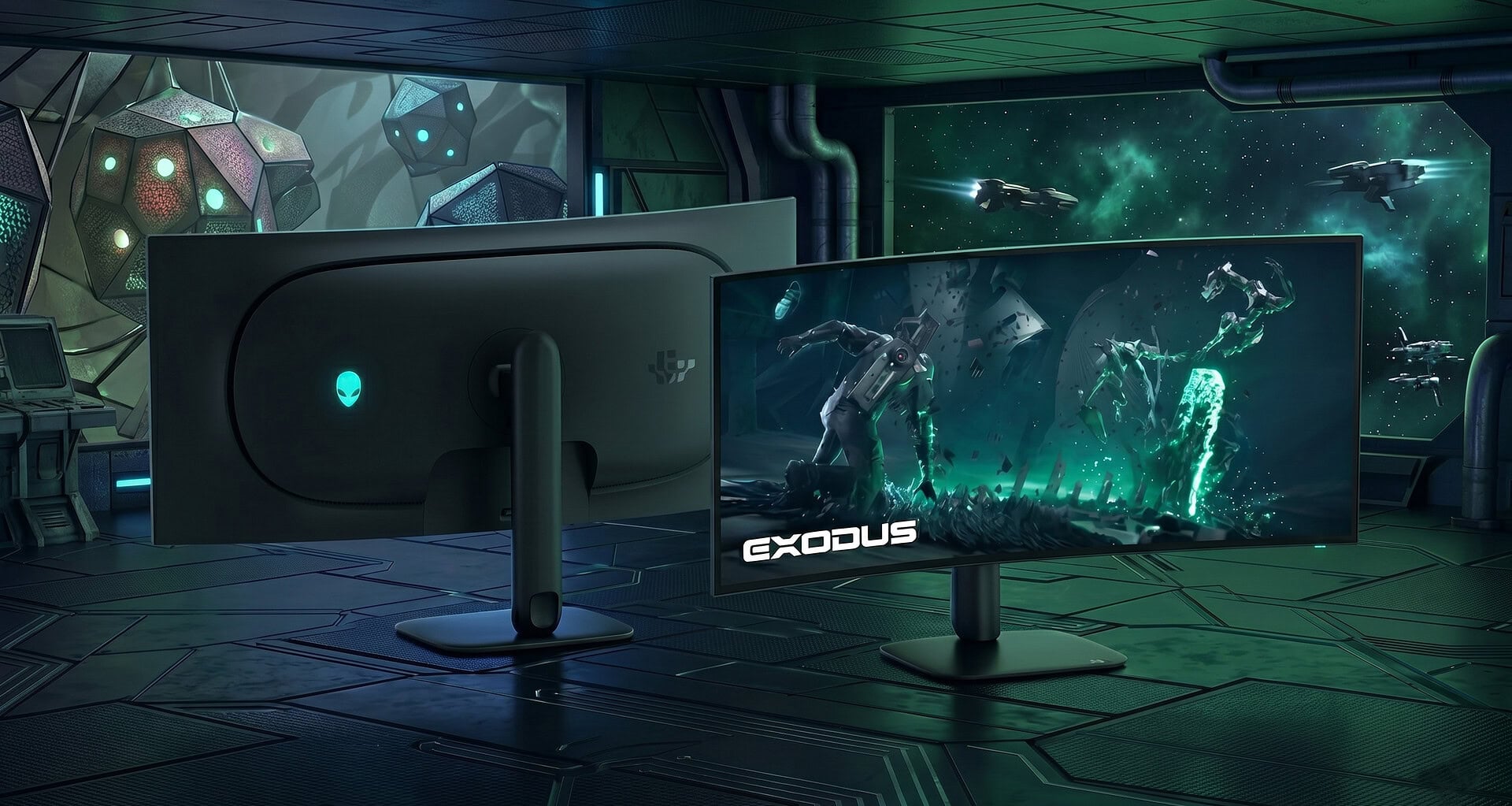 Vichunguzi vya OLED vya Alienware