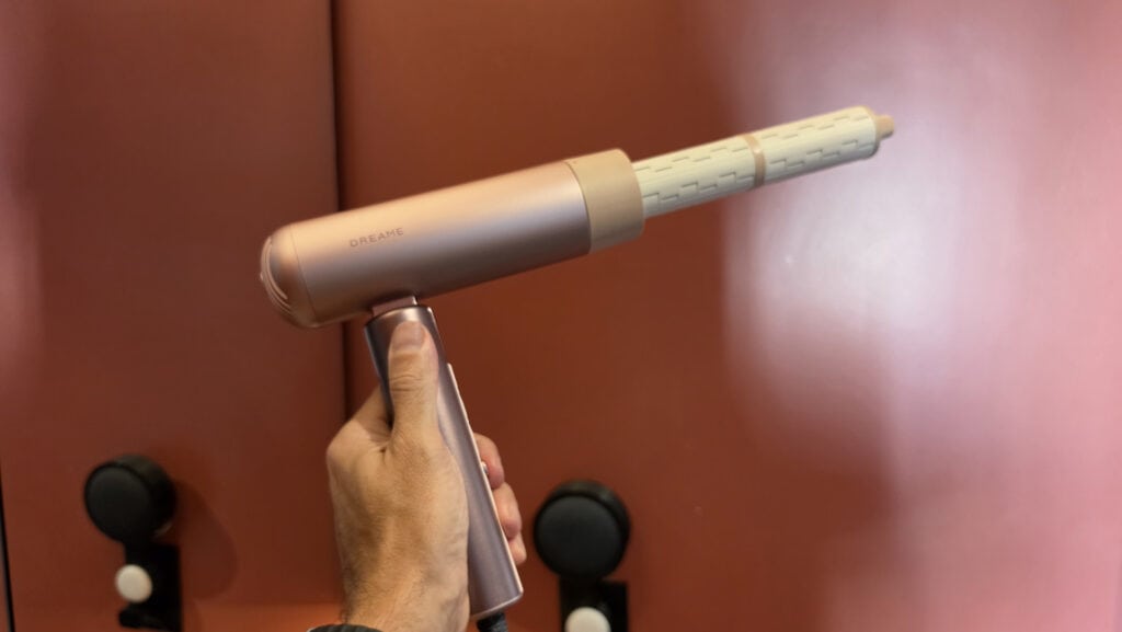 Conheça o secador de cabelo portátil dreame pocket aura com oito modos de uso