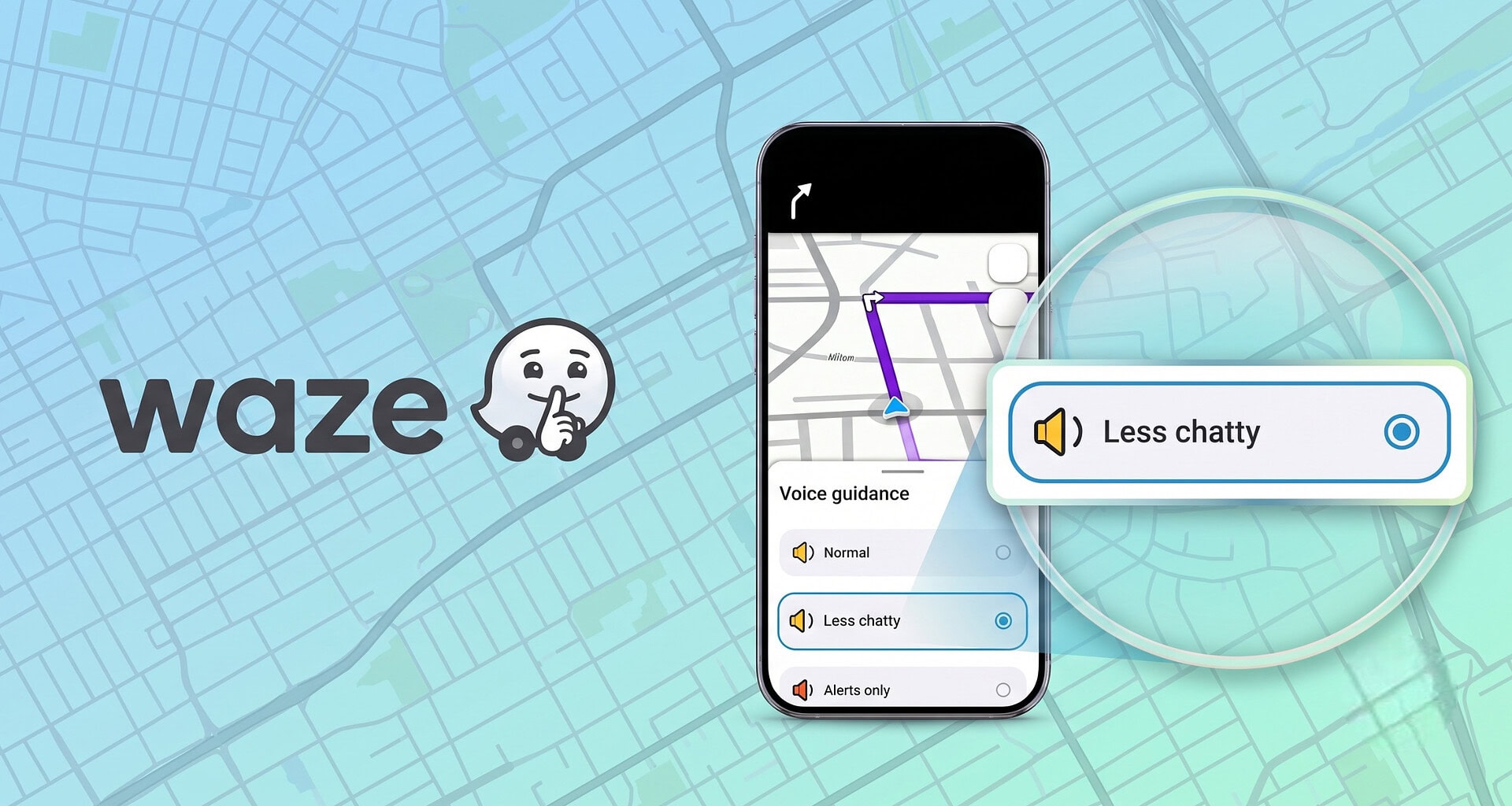 Novo modo de voz do waze “fala menos”; app também ganha gemini