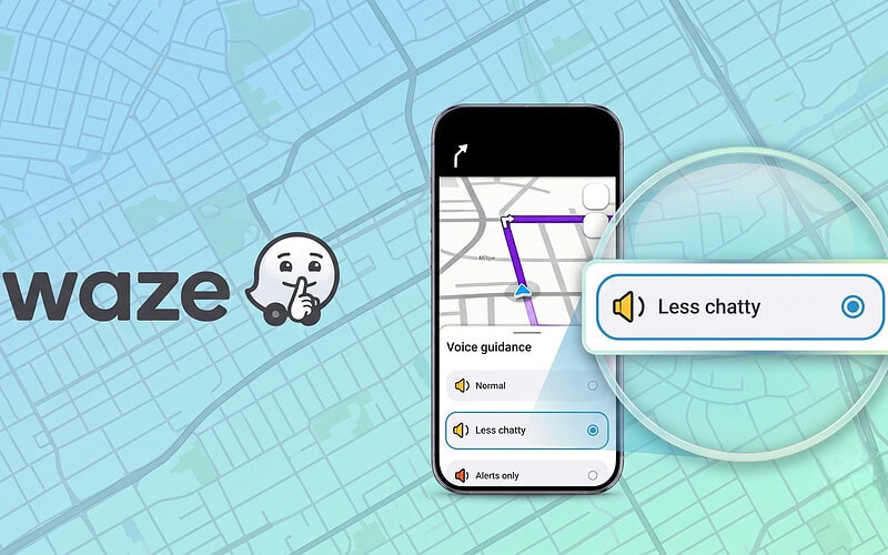 Novo modo de voz do waze “fala menos”; app também ganha gemini