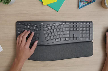 Veja as vantagens do teclado ergonômico logitech ergo k860