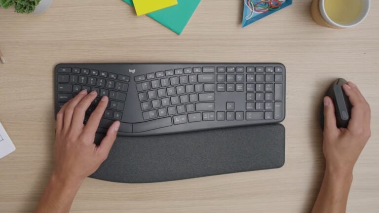 Veja as vantagens do teclado ergonômico logitech ergo k860