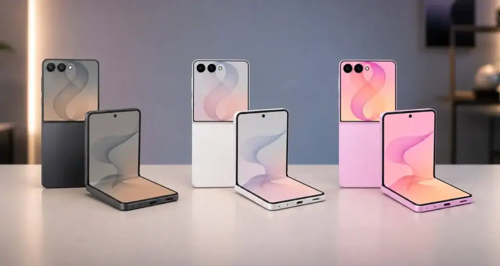 Samsung lança Galaxy Z Flip8 mais leve e com novas cores