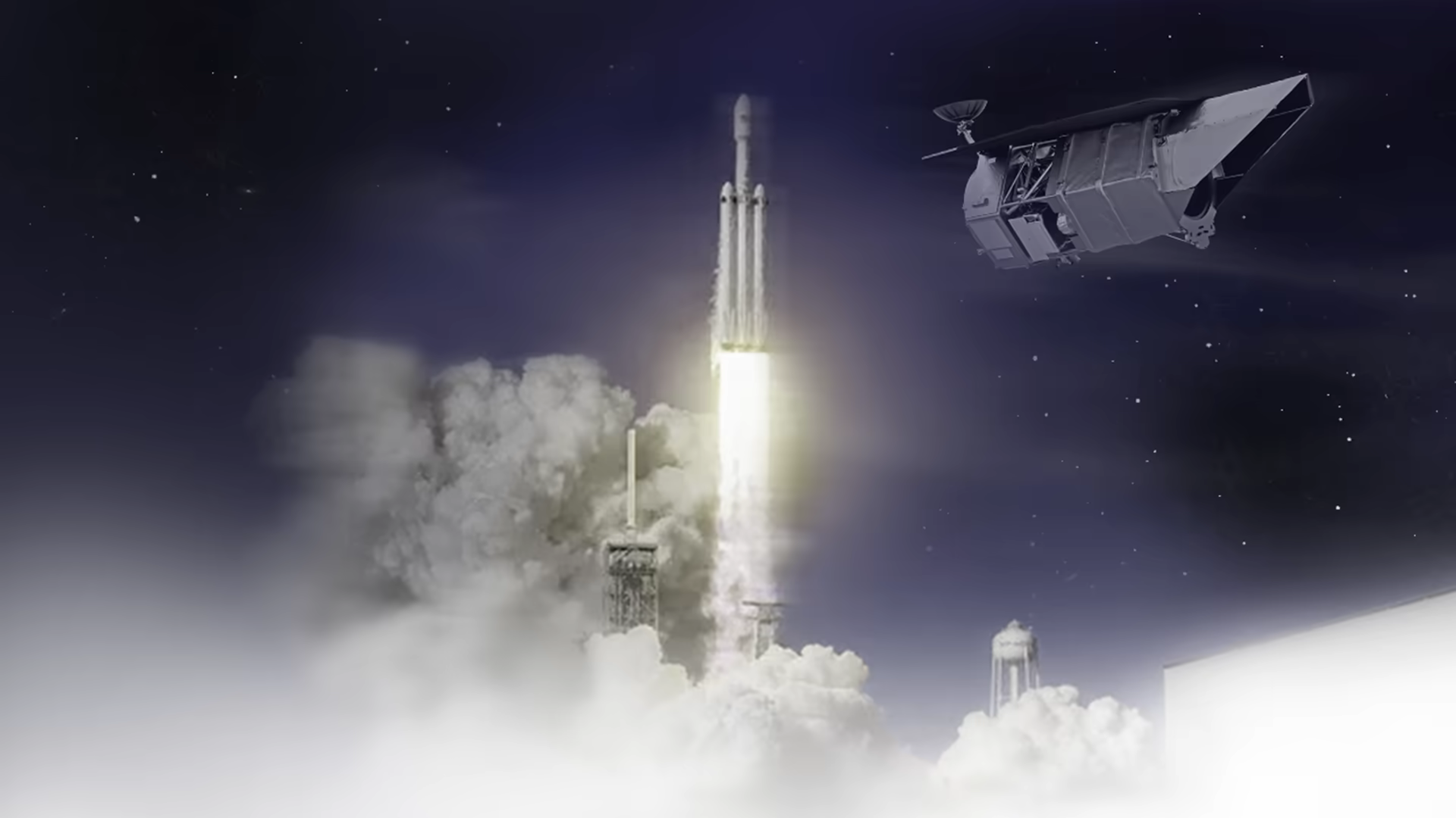 Telescópio roman da nasa tem lançamento marcado para 30 de agosto Ilustração da missão do telescópio roman preparada para lançamento em agosto de 2026