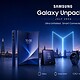Banner do galaxy unpacked july 2026 mostra dobráveis galaxy, relógios galaxy watch e óculos galaxy glasses diante do horizonte de londres.