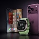 Montagem conceitual com iphones, iphone dobrável e apple watches esperados para setembro de 2026