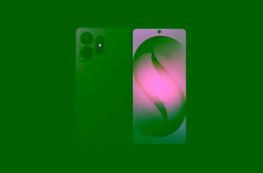 Renders do possível galaxy s27 ultra de frente e de costas, com tela plana e ilha de três câmeras traseiras