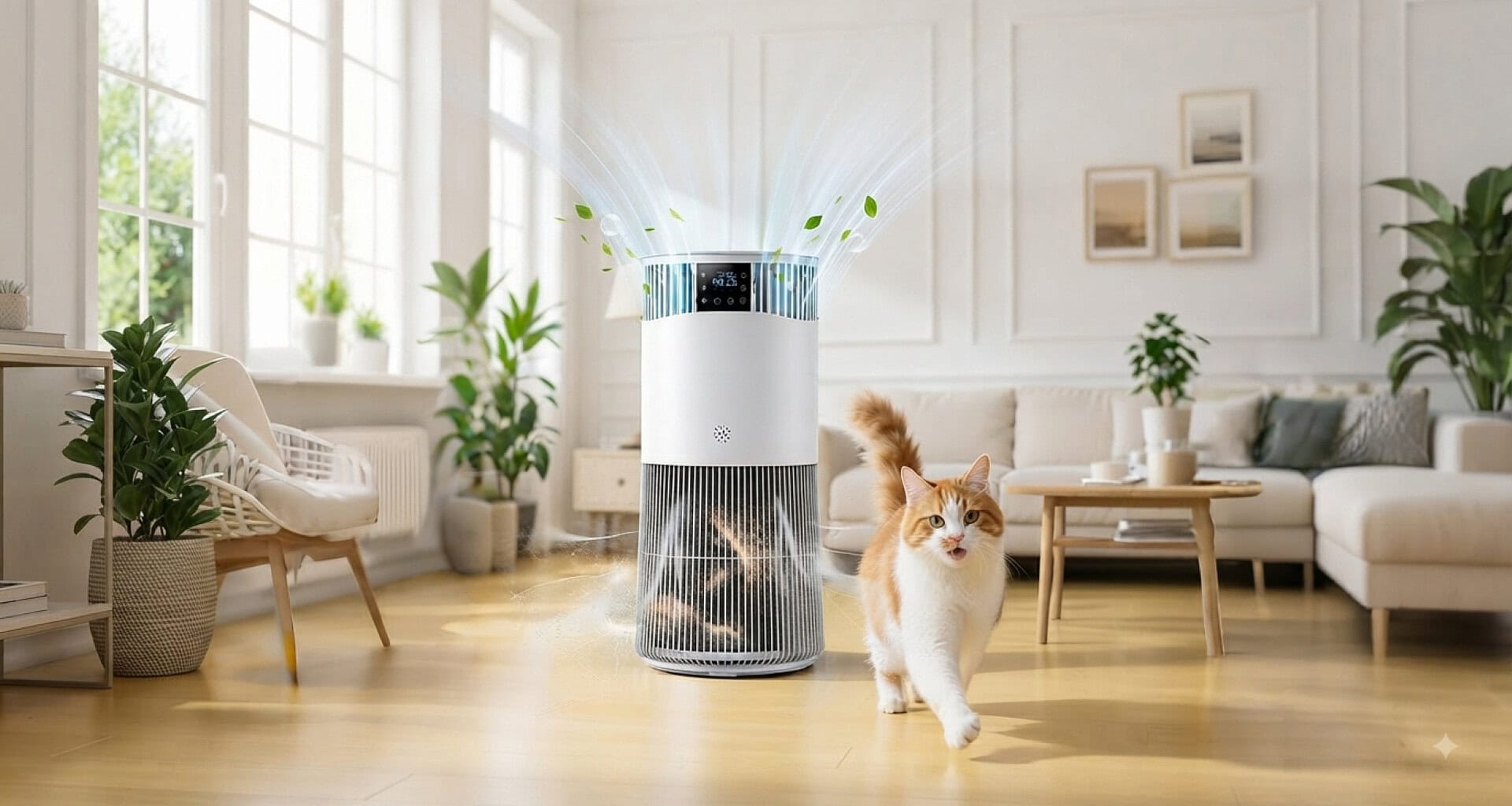 Amicura p2: como o purificador de ar pode melhorar a qualidade do ar em casas com pets