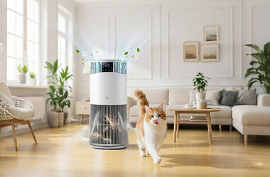 Amicura p2: como o purificador de ar pode melhorar a qualidade do ar em casas com pets