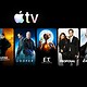 Logo do apple tv acima de cartazes de filmes clássicos disponíveis no catálogo