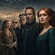 Alicent, otto, gwayne, ormund, aegon ii, aemond, helaena, margaery, loras e jorah diante de torralta