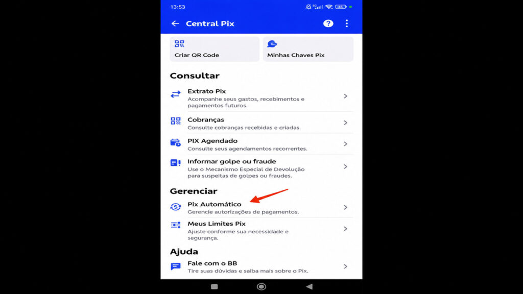 Pix automático