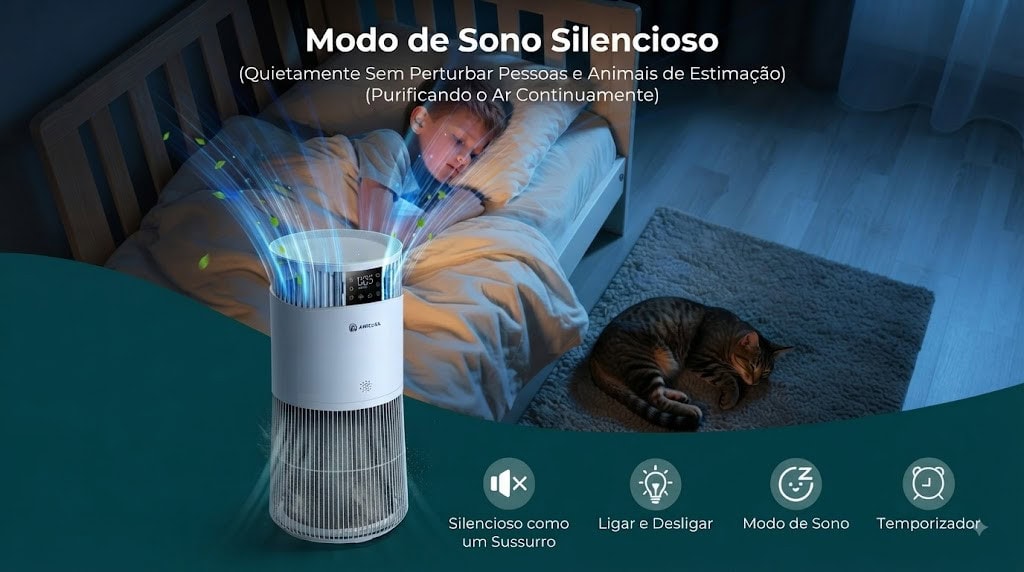 Amicura p2: como o purificador de ar pode melhorar a qualidade do ar em casas com pets