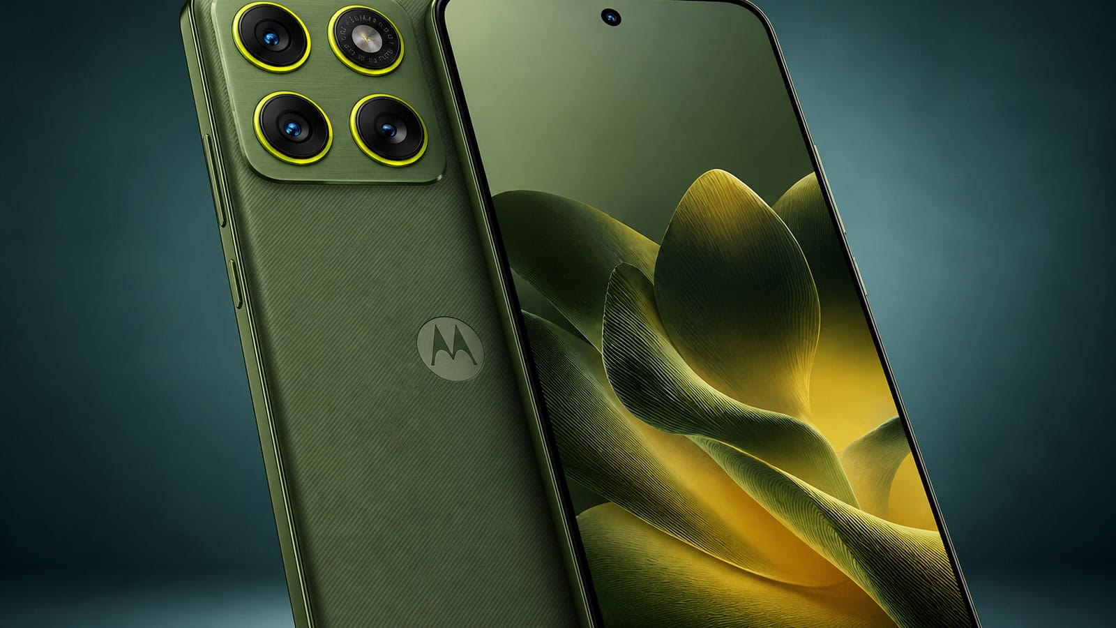 Motorola edge 2026 em composição editorial para a lista de celulares compatíveis com android 17