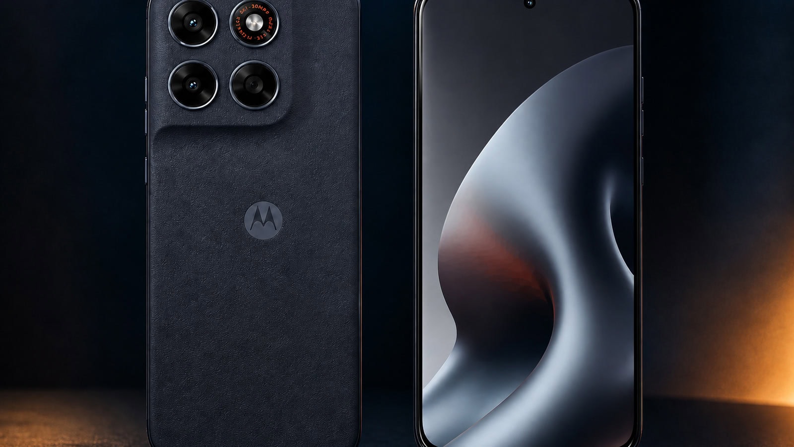 Moto g max em composição editorial para a lista de celulares compatíveis com android 17
