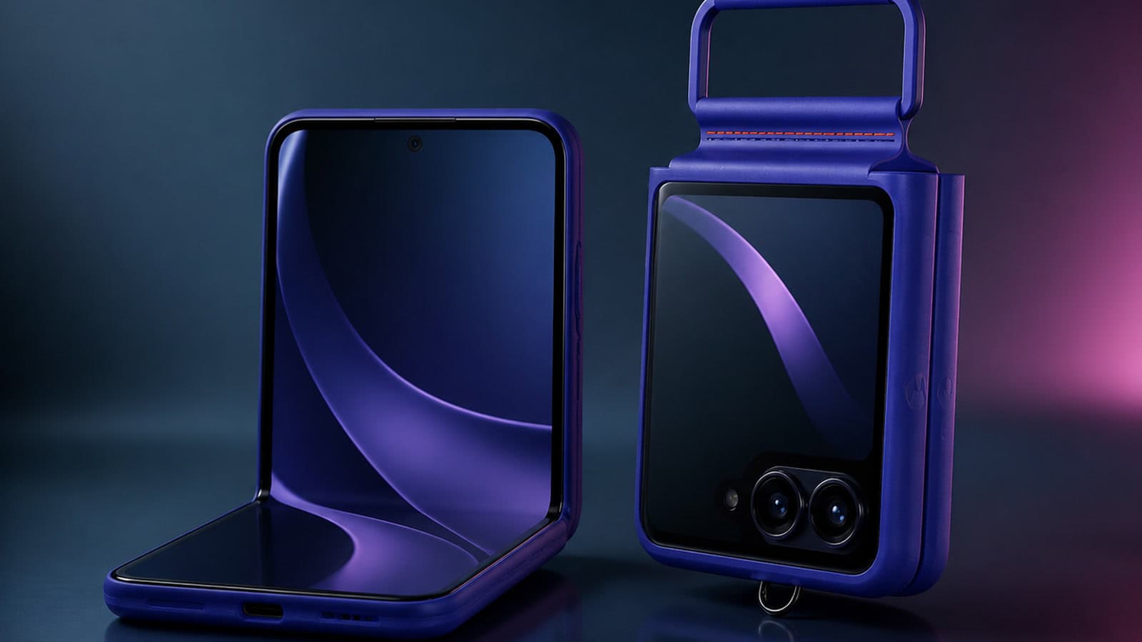 Motorola razr 70 ultra / motorola razr ultra 2026 em composição editorial para a lista de celulares compatíveis com android 17