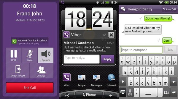 Viber é lançado para android - faça ligações voip para outros android e iphone de graça. Viber é lançado para android. É possível fazer ligações voip para outros android e iphone de graça