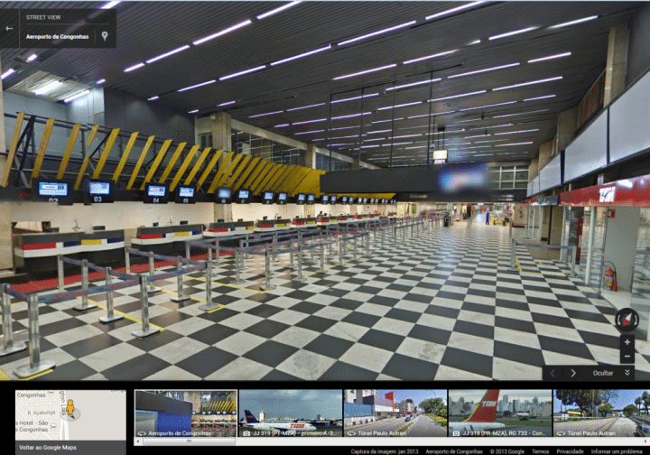 Aeroporto congonhas google street view