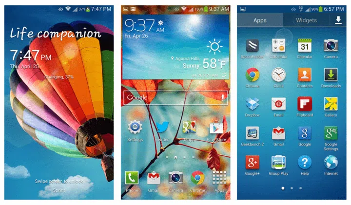 Imagens da nova interface touchwiz da samsung vazam na internet Samsung touchwiz 2013