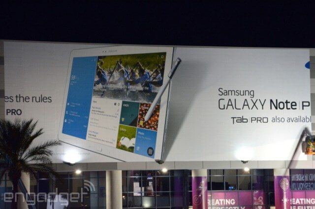 Samsung galaxy note pro e tab pro vazam