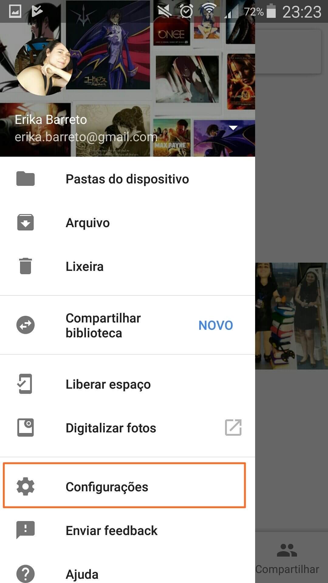Tutorial: impedindo que o google+ auto backup salve fotos do whatsapp .