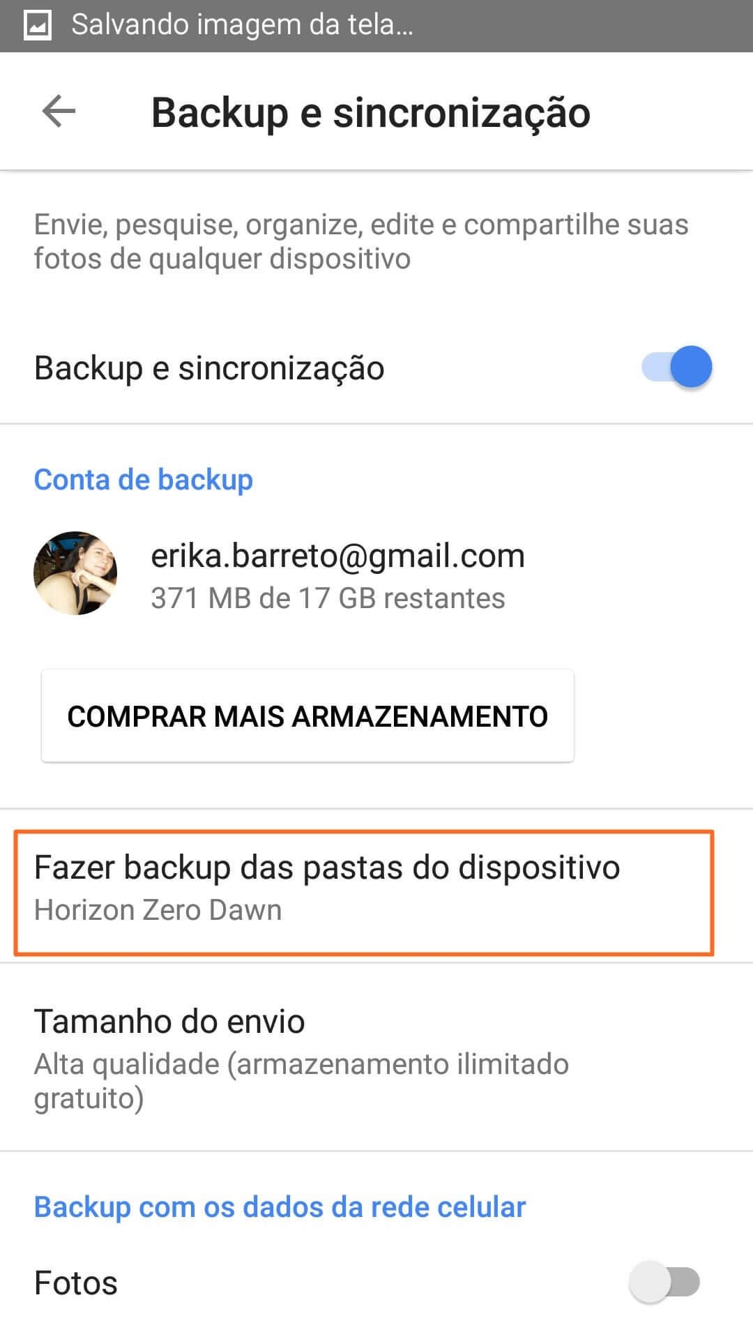 Tutorial: impedindo que o google+ auto backup salve fotos do whatsapp .