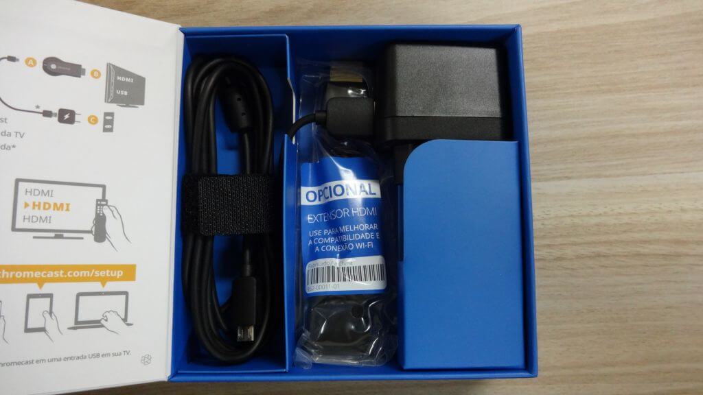 Chromecast chega ao Brasil por R$ 199