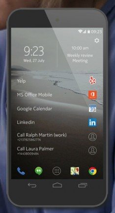 Time da nokia cria novo app launcher para... O android! Z launcher android app launcher nokia showmetech (1)