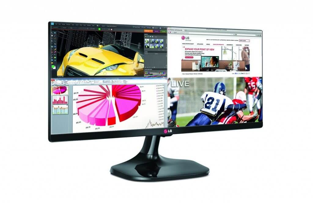 LG lança novo monitor Ultrawide de 25 polegadas