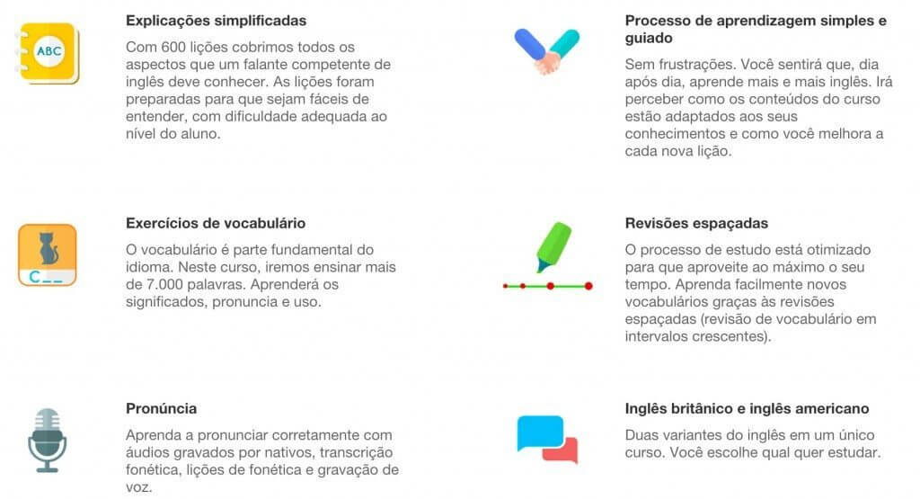 Aprenda inglês com o aplicativo wlingua App-wlingua-dicas