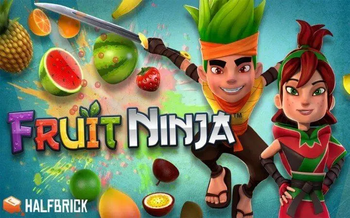 Dia das crianças: jogos de graça na amazon Fruit-ninja