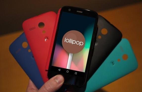 Moto g 1ère et 2ème génération obtiennent une sucette Android 5 Moto g 1ère 2ème génération sucette android 5