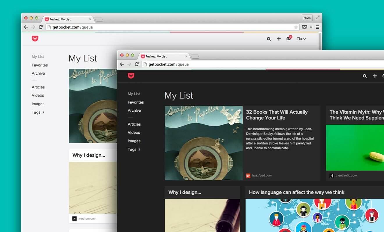 Pocket comemora 3 anos com novo design para vers o web