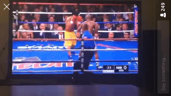 Der Kampf zwischen Mayweather und Pacquiao wurde von Tausenden von Menschen auf Periskop gestreamt Periskop-Mai-Pac