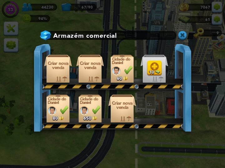Review: simcity buildit (ios) Simcity-buildit-armazem-daniel-compra