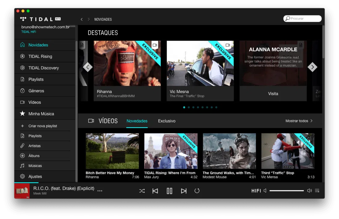 Review: tidal Tidal-novidades
