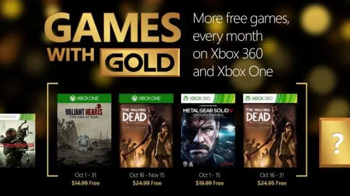 Games with gold: outubro 2015 2941982-october