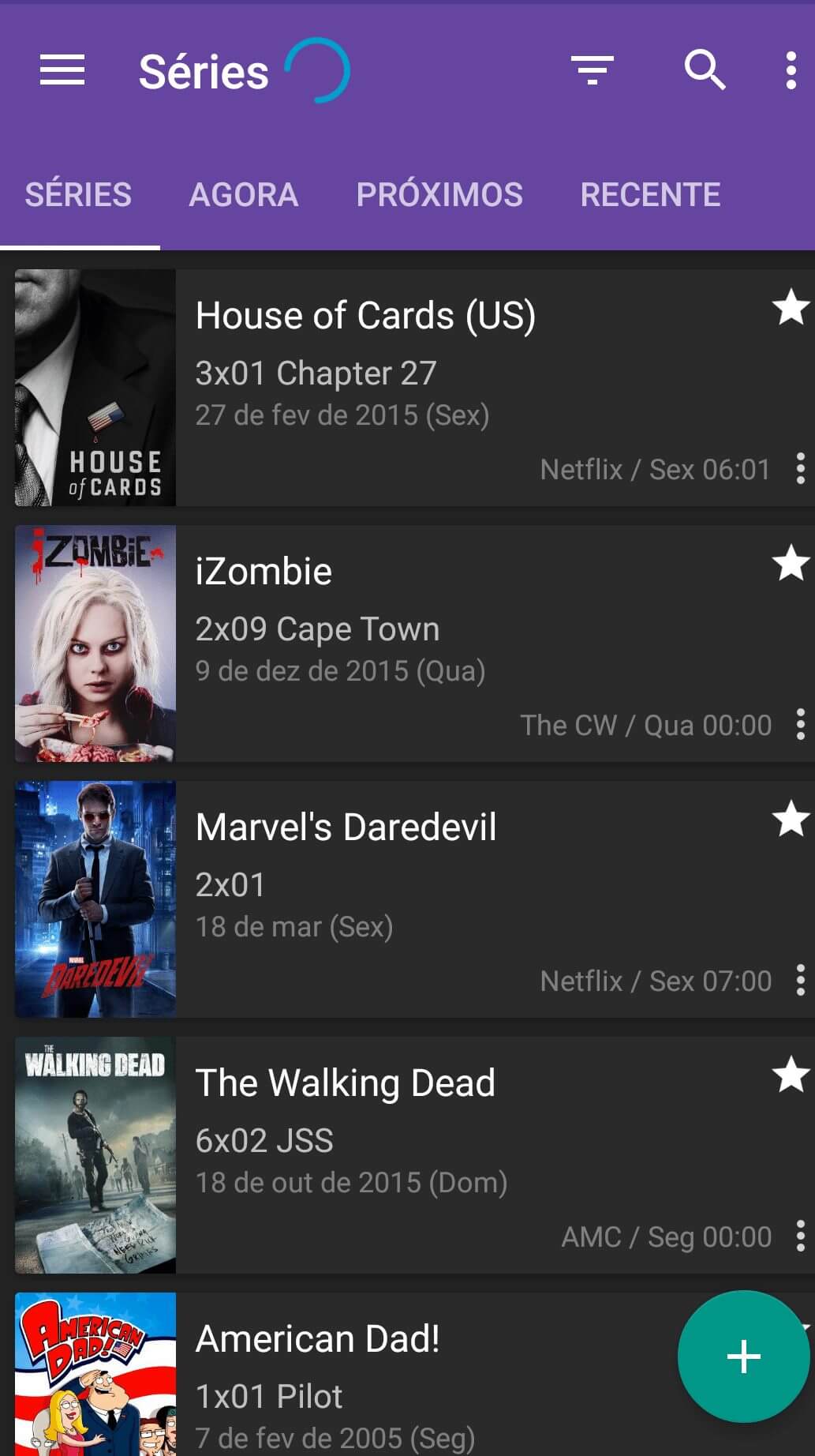 Trakt. Tv - como organizar suas séries Seriesguide+trakt. Tb