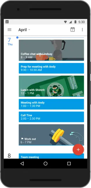 Dedique-se às suas metas pessoais com a ajuda do google agenda Google calendar: defer goals