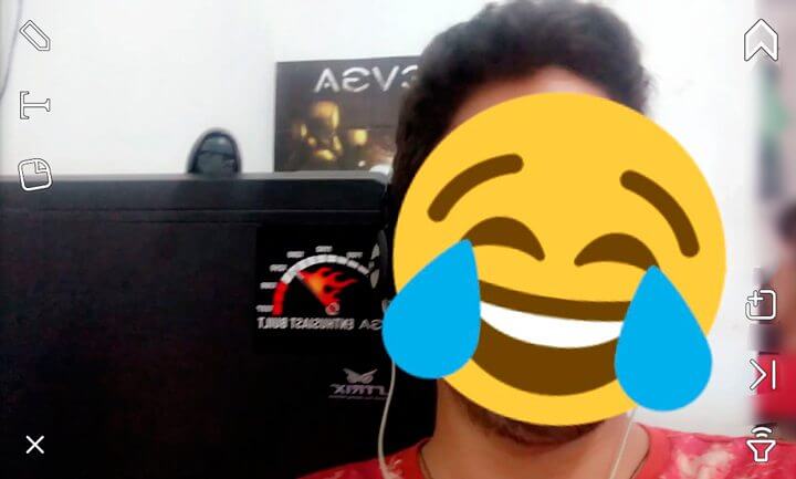 Snapchat agora permite que você coloque um emoji sobre seu rosto em vídeos Emoji snapchat