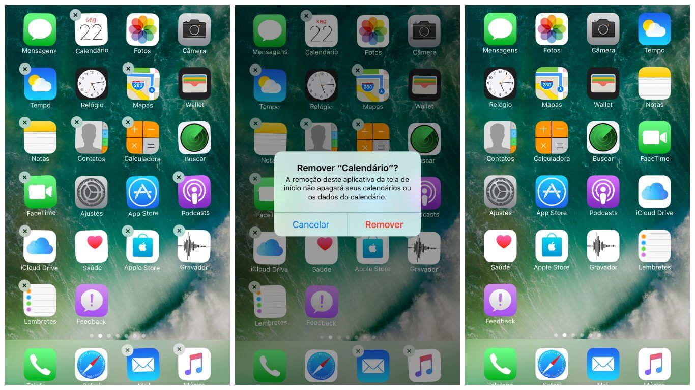 Tutorial - Tutorial: Aprenda a apagar e restaurar aplicativos nativos do iPhone