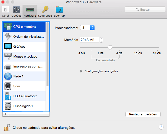 Tenha o windows sempre à mão no macos com o parallels desktop 12-parallels_12_nova_vm_customizacao_hardware