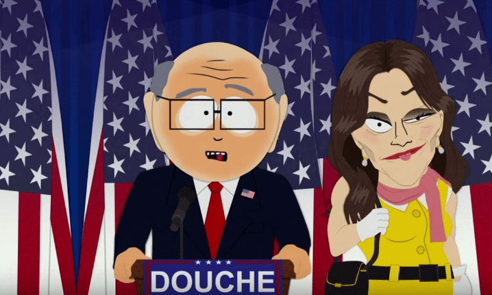 Trey parker e matt stone, criadores de south park, consideram donald trump "difícil de satirizar" Trey parker e matt stone, criadores de south park, consideram donald trump "difícil de satirizar". Trey parker e matt stone, criadores de south park, estão com dificuldades crescentes de satirizar o que chamam de "era trump".