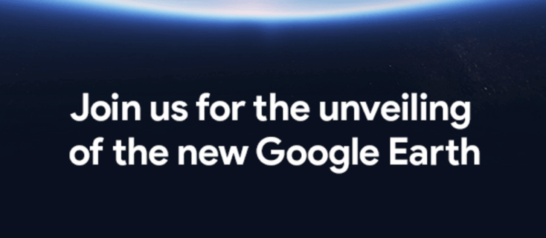 Está pronto para conhecer o novo google earth?