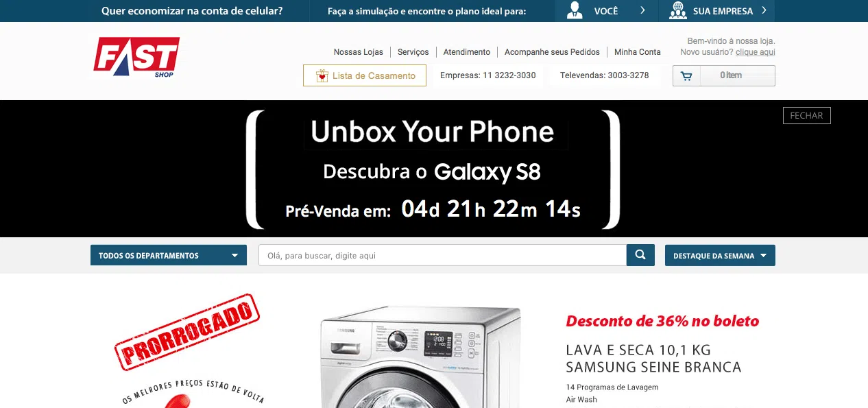 Galaxy s8 tem pré-venda anunciada no brasil Galaxy s8 tem pré-venda anunciada no brasil