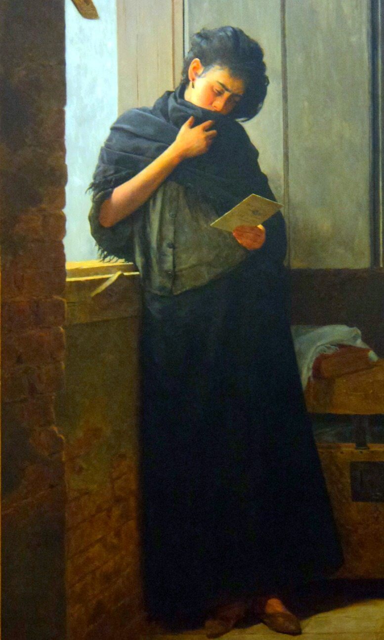 Saudade, de almeida junior (1899)