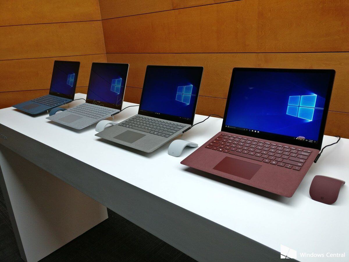 Microsoft anuncia o surface laptop com windows 10 s