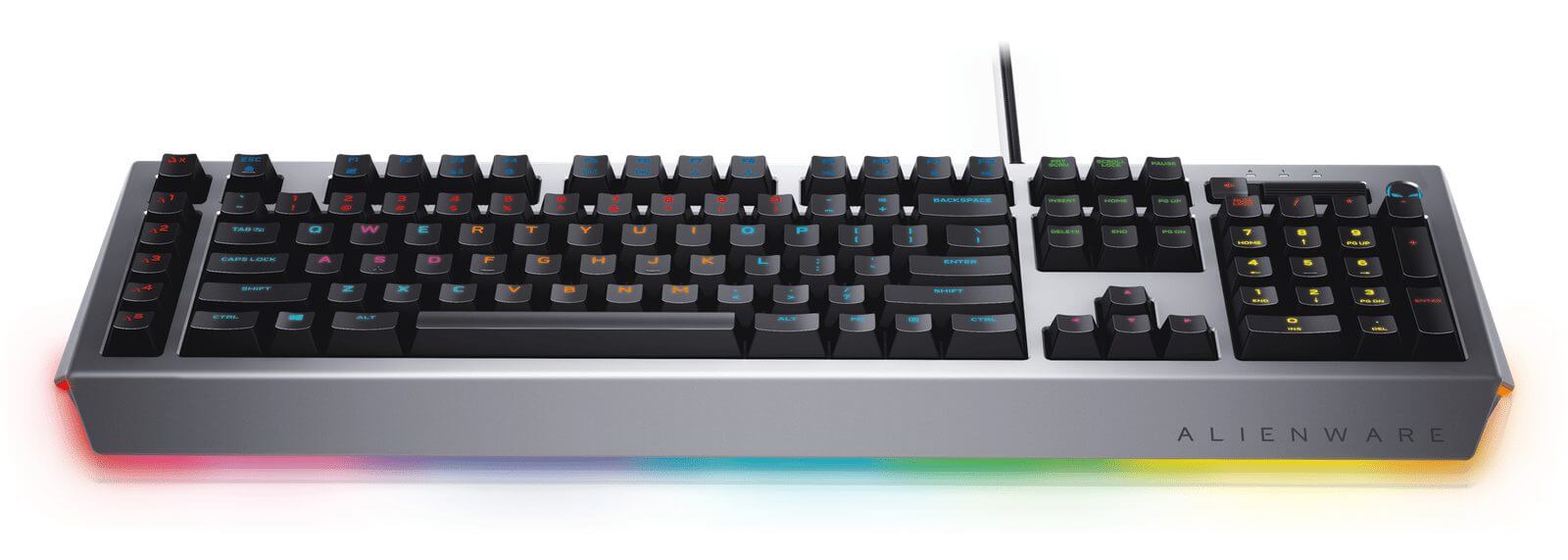 Dell lança linha gamer de acessórios e monitores alienware no brasil Teclado mecânico da alienware oferece alta performance para jogadores no pc